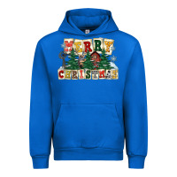 Cobalt merry christmas Urban Hoodie - FaDigitalArtStudio