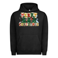 Pigment Black merry christmas Urban Hoodie - FaDigitalArtStudio
