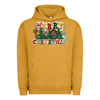 Pigment Peanut Butter merry christmas Urban Hoodie - FaDigitalArtStudio