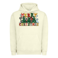 Pigment Pistachio merry christmas Urban Hoodie - FaDigitalArtStudio