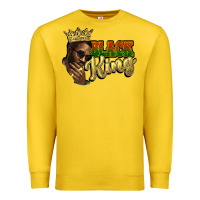 Lemon Black king Premium Sweatshirt - HowdyJamesFarm