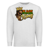 Oatmeal Heather Black king Premium Sweatshirt - HowdyJamesFarm