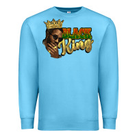 Ocean Blue Black king Premium Sweatshirt - HowdyJamesFarm