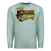 Seafoam Black king Premium Sweatshirt - HowdyJamesFarm