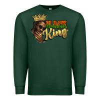 Sports Green Black king Premium Sweatshirt - HowdyJamesFarm