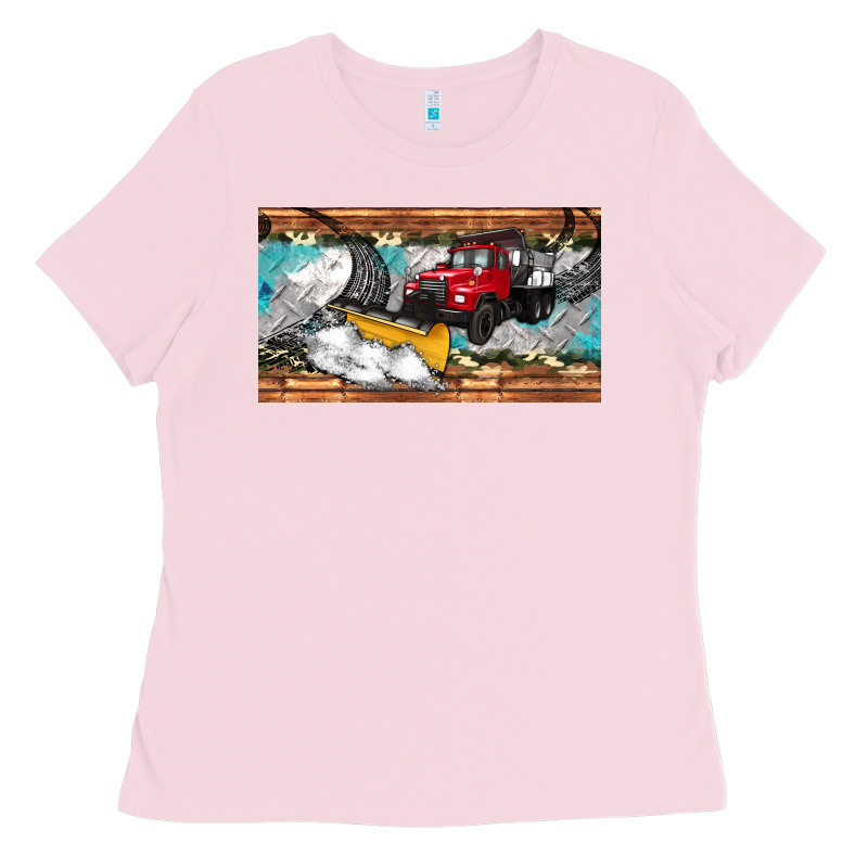 Snow Truck Sippy Cup Ladies Tee by Artiststas | Teevron