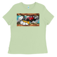 Matcha snow truck sippy cup Ladies Tee - Artiststas