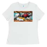 White snow truck sippy cup Ladies Tee - Artiststas