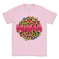 Bubblegum Pink mama christmas lights Classic Tee - MaliasSmallBusiness