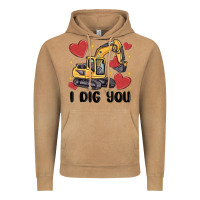 Vintage Camel i dig you valentines excavator Vintage Hoodie - MaliasSmallBusiness