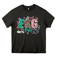 Asphalt ekg tech Heavy Core Tee - AdoDesignShop