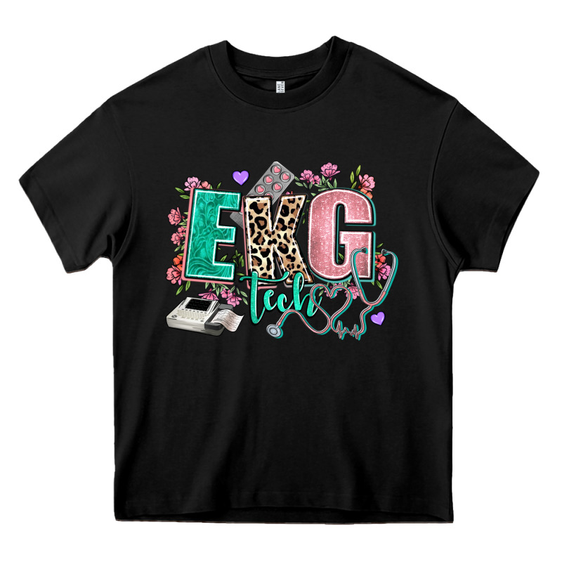 Ekg Tech Heavy Core Tee by AdoDesignShop | Teevron