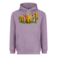 Lavender Mom gnome sunflower Heavyweight Hoodie - CowGirlArtShop