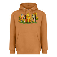 Meerkat Mom gnome sunflower Heavyweight Hoodie - CowGirlArtShop