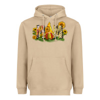 Mushroom Mom gnome sunflower Heavyweight Hoodie - CowGirlArtShop