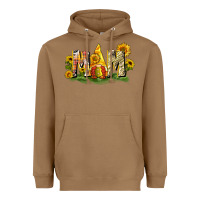 Toasted Coconut Mom gnome sunflower Heavyweight Hoodie - CowGirlArtShop