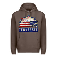 Coffee tennessee 4th of july Premium Hoodie - CowGirlArtShop