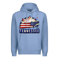 Colony Blue tennessee 4th of july Premium Hoodie - CowGirlArtShop