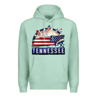 Seafoam tennessee 4th of july Premium Hoodie - CowGirlArtShop