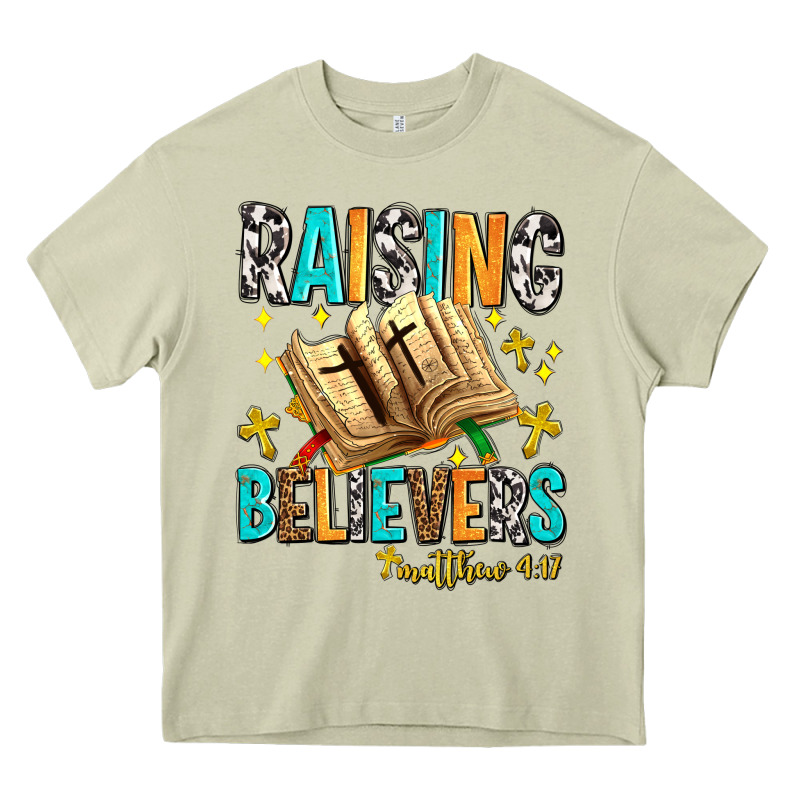 Raising Believers Matthew 4 17 Heavy Core Tee by AdoDesignShop | Teevron