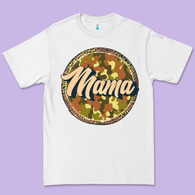 Mama   Camouflage Premium Tee Designed By Jahusdesignshop