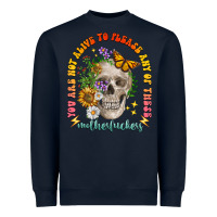 Navy not alive to please Heavyweight Sweatshirt - LillyAllenDesigns