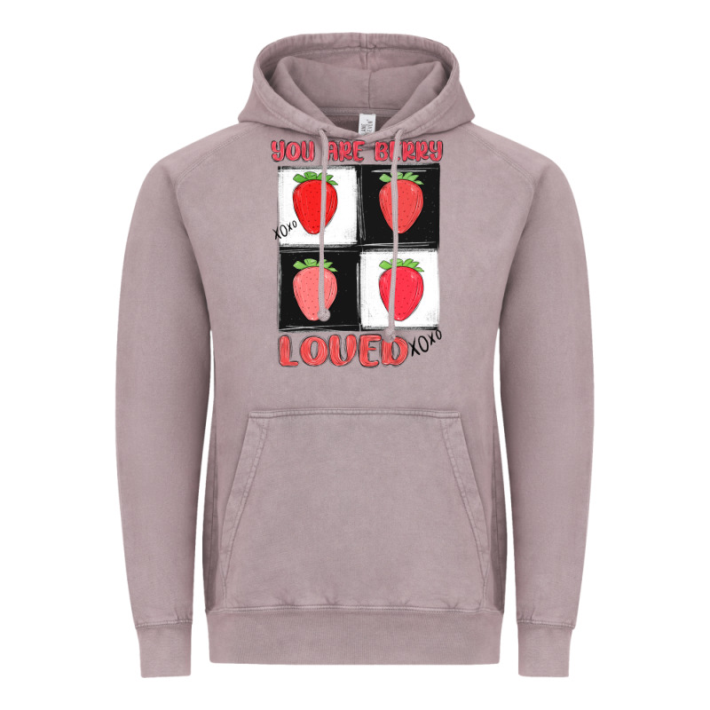 You Are Berry Loved Vintage Hoodie by MaliasSmallBusiness | Teevron