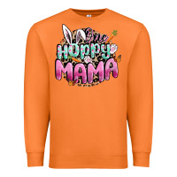 Carrot One hoppy mama Easter Day Premium Sweatshirt - CowGirlArtShop