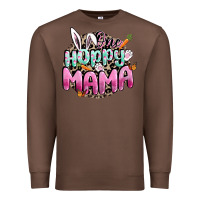 Chestnut One hoppy mama Easter Day Premium Sweatshirt - CowGirlArtShop