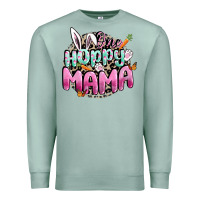 Seafoam One hoppy mama Easter Day Premium Sweatshirt - CowGirlArtShop