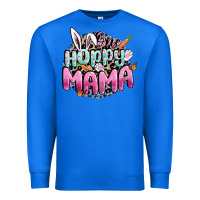 True Royal One hoppy mama Easter Day Premium Sweatshirt - CowGirlArtShop