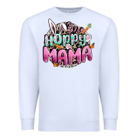 White One hoppy mama Easter Day Premium Sweatshirt - CowGirlArtShop