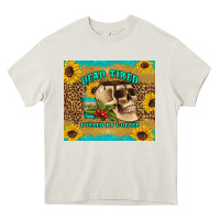 Cream dead tired fueled by coffee Heavy Core Tee - Artiststas