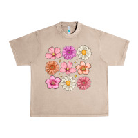 French Oak flowers Urban Heavy Tee - MaliasSmallBusiness