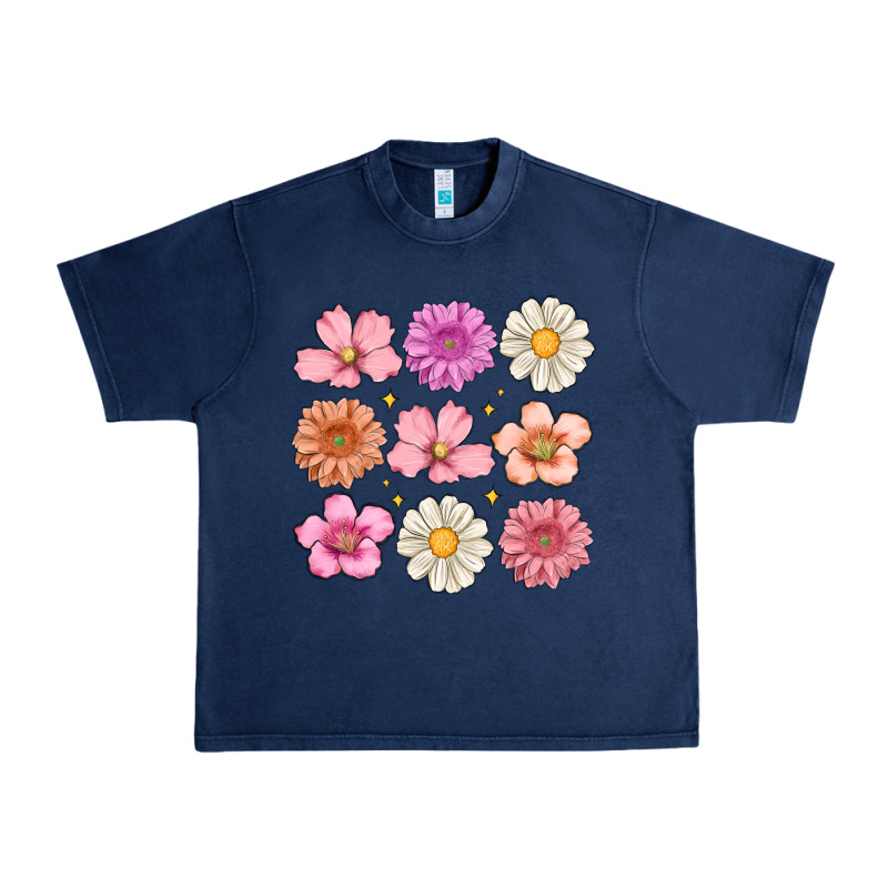 Flowers Urban Heavy Tee by MaliasSmallBusiness | Teevron