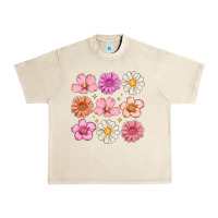 Sandshell flowers Urban Heavy Tee - MaliasSmallBusiness