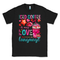Black iced coffee is my love language Classic Tee - NancyCooperArtShop