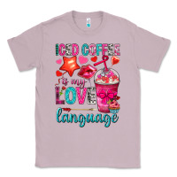 Lilac iced coffee is my love language Classic Tee - NancyCooperArtShop