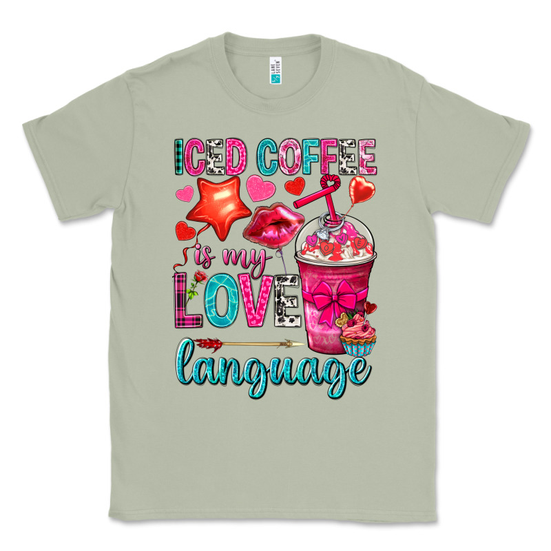 Iced Coffee Is My Love Language Classic Tee by NancyCooperArtShop | Teevron