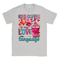 Moon Dust iced coffee is my love language Classic Tee - NancyCooperArtShop