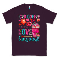 Plum iced coffee is my love language Classic Tee - NancyCooperArtShop
