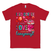 Red iced coffee is my love language Classic Tee - NancyCooperArtShop