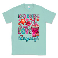 Seafoam iced coffee is my love language Classic Tee - NancyCooperArtShop