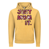 Vintage Mustard just mom it pink Vintage Hoodie - Jasminsmagicworld