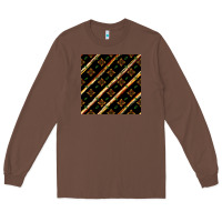 Chestnut african floral seamless pattern Long Sleeve Tee - BundleAndBundleShop