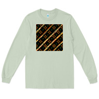 Matcha african floral seamless pattern Long Sleeve Tee - BundleAndBundleShop