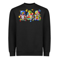 Black autism gnomes Heavyweight Sweatshirt - LillyAllenDesigns