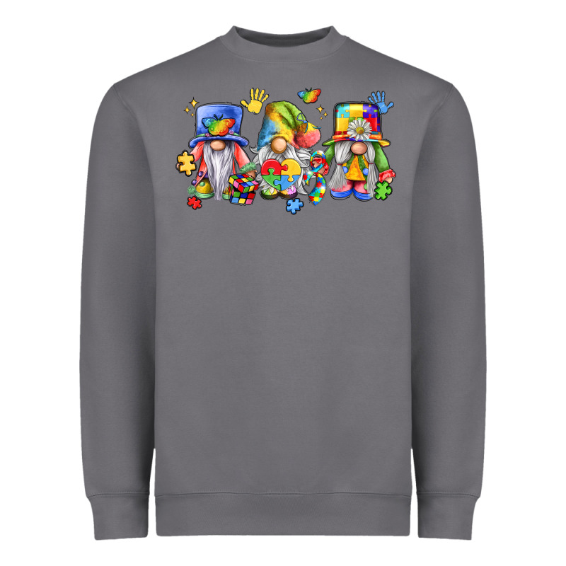 Autism Gnomes Heavyweight Sweatshirt by LillyAllenDesigns | Teevron