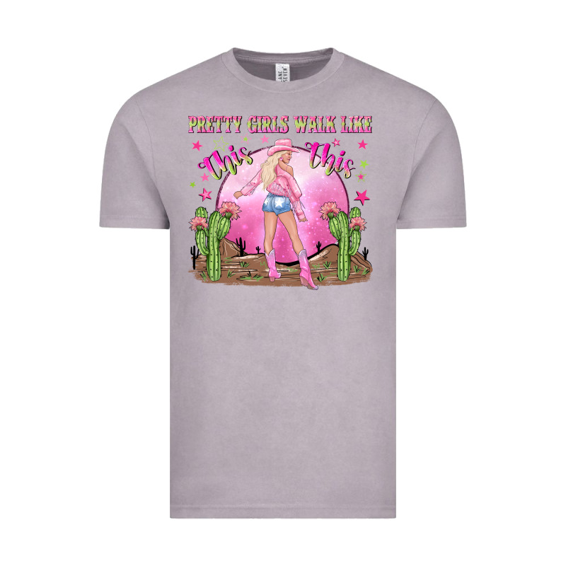 Pretty Girls Walk Like This This Vintage Tee by NancyCooperArtShop | Teevron