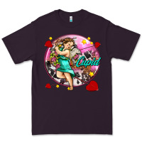 Plum cupid with arrows and stars Premium Tee - AdoDesignShop